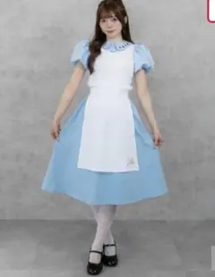 値下げ【ウィッグ付きフルセット】不思議の国のアリス 仮装 コスプレ