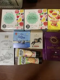 紅茶他詰め合わせJanat Lipton フルーツティーアールグレイさんぴん茶のサムネイル