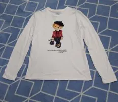 Ralph Lauren Polo Bear 長袖カットソー L　白ロンT