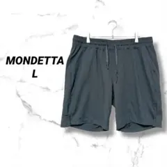 MONDETTA ブラックショートパンツ L