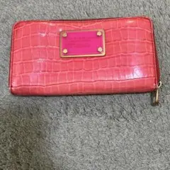 マークジェイコブスマークジェイコブス　長財布　財布　ウォレット　レッド