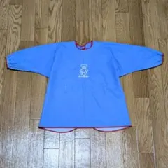 BABY BJORN ベビービョルン 防水 お食事 エプロン スモック ブルー