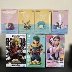 僕のヒーローアカデミア　フィギュア７点まとめ売り
