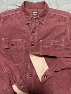 桃太郎ジーンズ・『5oz.シャンブレーワークシャツ』S sizeのサムネイル
