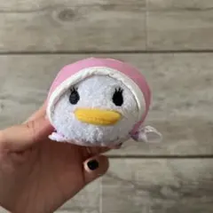 ディズニーストア ツムツム デイジー ぬいぐるみ 帽子付き カッパ レインコート