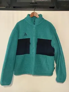 希少カラー vintage NIKE ACG フリースジャケット グリーン