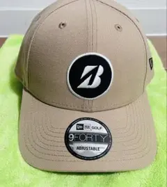 ブリヂストンゴルフ キャップ NEW ERA ベージュのサムネイル
