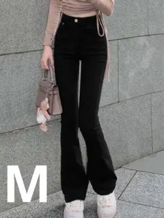 ハイウエスト フレアレッグジーンズ Honeyspot Mサイズ