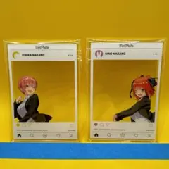 ③ 映画五等分の花嫁 劇場グッズ クリアカード SNS風