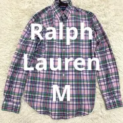 Ralph Lauren ラルフローレン　チェック柄　長袖シャツ M