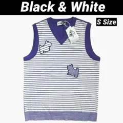 【未着用】Black & White レディース ベスト サイズ1タグ付き