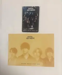 official髭男dism ヒゲダン ポップアップ 購入特典フォトカード ②