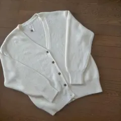 ★テチチ　ボリュームスリーブニットカーディガン 長袖★