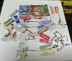 サンリオ ハローキティご当地ストラップ 根付け 22個 まとめて