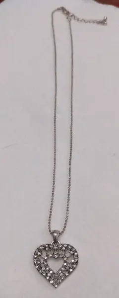 ハート型ボールチェーンネックレス(刻印なし)