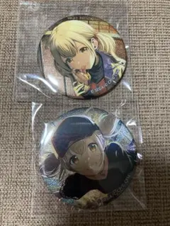 プロセカ グリッター缶バッジ 小豆沢こはね