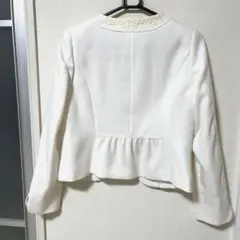 入学、卒業、後ろが可愛いくて華やかなフォーマルジャケットです♪ まとめ買いも可能