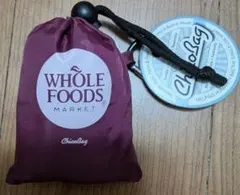 Whole Foods Market エコバッグ ベリー色