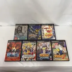 PS2ソフト7本セット ドラゴンボール ガッシュ パワプロ まとめ売り