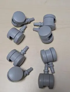 無印良品　ポリプロピレン　収納ケース用キャスター　8個セット