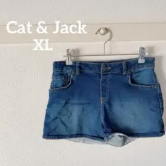 一点物✨海外 Cat&Jack【XL】キッズ デニム ショートパンツ 春夏