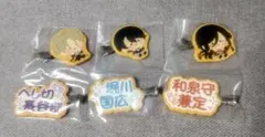 刀剣乱舞 へし切長谷部 堀川国広 和泉守兼定ヘアクリップ くじ んまほっぺ　Ｅ賞