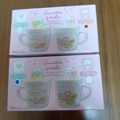 すみっコぐらし フィギュア付き小皿＆マグカップセット 2個セット