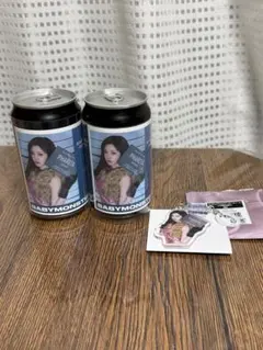 BABYMONSTER ラベル缶 PHARITA パリタ アクリルチャーム