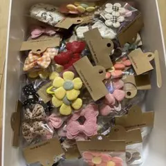 【即出品可能‼️ラッピング済み商品】ベビー キッズ ヘアアクセサリー１０点セット