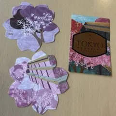 Starbucks スタバ　中目黒ロースタリー2026 桜 コースターセット