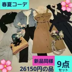 春夏 レディース服9点コーデ売り 大人きれいめ&オフィスカジュアルまとめ売り