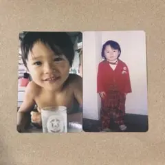 SUPER★DRAGON 志村玲於 幼少期トレカ