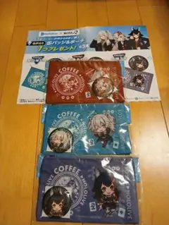 【匿名配送】ホロライブ BOSS ボス 缶バッジ＆ポーチ ３個セットとポスター