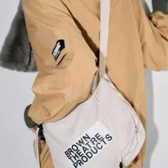 BROWN THEATRE PRODUCTS ショルダーバッグ ベージュ