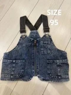 マイリトルワンダー　デニムベスト 95