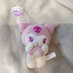 【未使用】サンリオ　クロミ　ぬいぐるみキーホルダー　手のひらサイズ　なみだ泣き顔