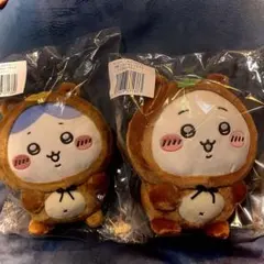 【新品未開封】　ちいかわ　たぬきだもんくじ　B賞　ちいかわ　ハチワレ　セット