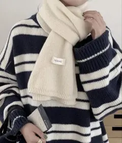 mininistore マフラー　ライトベージュ