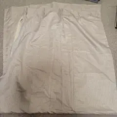 ドット柄ライトグレー ドレープカーテン