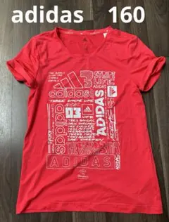 adidas Tシャツ　女の子　160 速乾　半袖のサムネイル