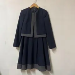 デコラピンキーズ ワンピーススーツ165A フォーマル ネイビー 入学式 入園式