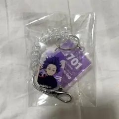 極楽湯　ヒロアカ ポラショ ロッカーキー風キーホルダー 心操人使