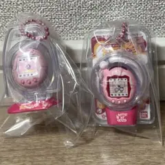 たまごっち おかしなたまごボーロっち3 パッケージチャーム　桃色　フリルピンク