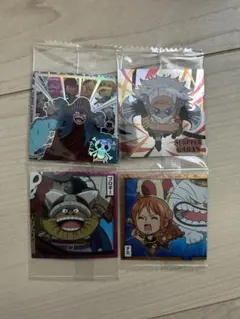 ワンピース ウエハースシール 4枚セット