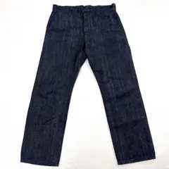 ✴︎CONFECT✴︎ヘンプコットンデニムパンツ W30インディゴ セルビッチ