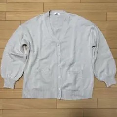 WEGO ライトベージュ カーディガン Fサイズ