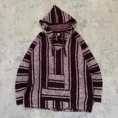 90s VINTAGE ヴィンテージ XL メキシカンパーカー＊バハパーカー