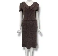 CHANEL Wool & Mohair Tweed Knit & Skirtのサムネイル