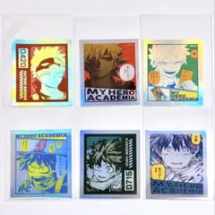 僕のヒーローアカデミア ヒロアカ オーロラステッカー 緑谷出久 爆豪勝己