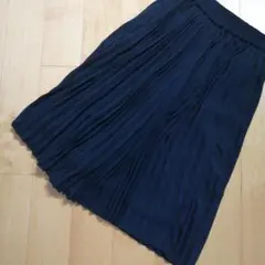 140 プリーツワイドパンツひざ丈　SOMETHING EDWIN　匿名配送